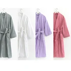 Terry Cloth Bathrobe Towel Terry Cloth 100% Cotton Unisex Bathrobe Hotel Spa Bathrobe Cotton Terry Hotel Bath Towel Robe
