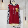 mommy and me hoodies and red leopard baby girls autumn winter coat mommy and me outfits