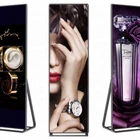 Shenzhen high quality Full color indoor ultra-thin digital advertising P4 poster LED display