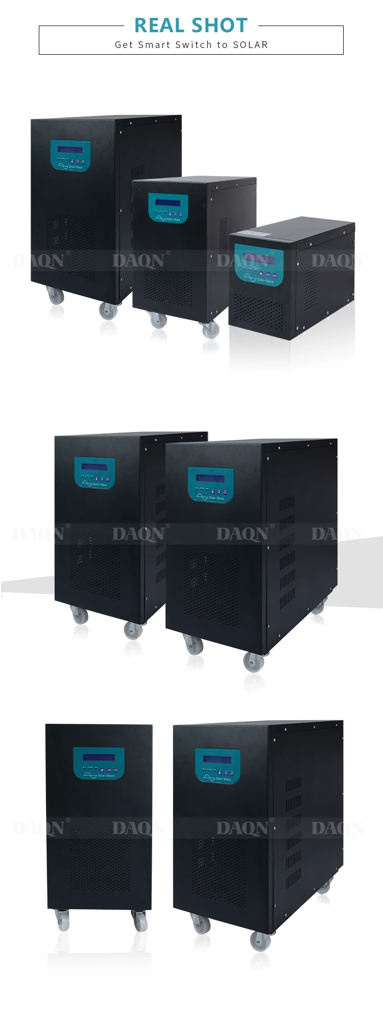 High Frequency 10000W 15000W 20000W pure sine wave power board inverter 3 phase solar inverter