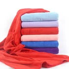 Towel Fast Dry Soft Plain Weave Colourful Microfiber Bath Towel 80% Polyester 20% Polyamide Colourful Set
