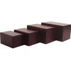 Cheap MDF Veneered pet cremation urn and pet coffin