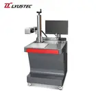Inside Ring Laser Engraving Machine Keychain Marking 20W 30W Fiber Laser Marking Machine