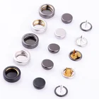 Flatback Button Rivet Buttons Design Metal Brass Button Double Pin Design Rivet Button Metal Logo