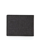 Wholesale Black Wallet Rfid Wallet Men Wholesale RFID Blocking Black Minimalist PU Leather Nylon Mens Slim Wallet