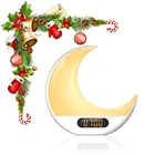 Radio Alarm Radio Clock Amazon Hot Sale Moon Shape Simulate Sunrise Sunset Wake Up Lamp Radio Alarm Clock