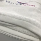 Terry Hotel Use Soft Hand Feeling 100% Cotton White Terry Towel Set