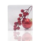 CLP 50pcs Package 5x5x5 Inches(12.5x12.5x12.5cm) Clear Plastic Candy Gift PVC Box
