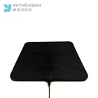 High quality tv aerial indoor amplified digital hdtv aerial 50 miles