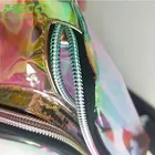 Bag Waist Bag Wholesale Hot Selling Custom Ladies TPU Unisex Glitter Hologram Fanny Pack Waist Bag