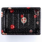 SM1-1105B Clear Cover Disposable Plastic Sushi Plate