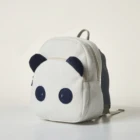 School Kids School Bag Panda Cartoon Cotton Knitted Cute Kids Backpack School Bag