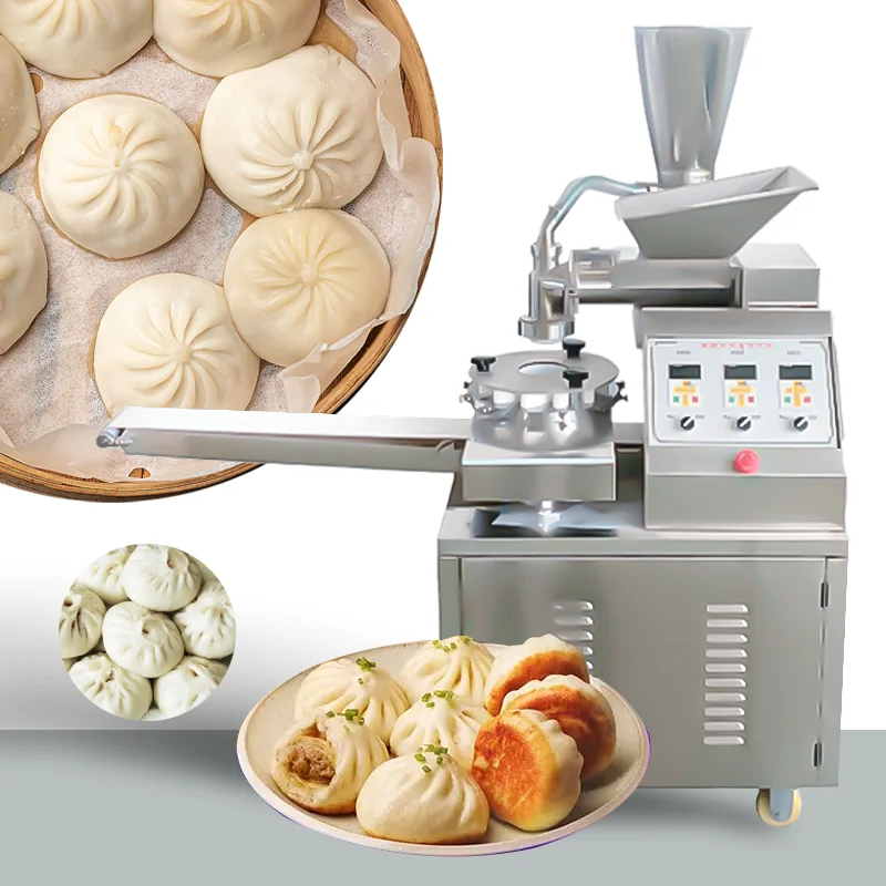 Easy Handling Year Automatic Steamed Bun Baozi Momo Machine Soup