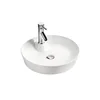 Bathroom Sanitary Wash Basin with Granite Top Antique Ceramic Hnad Wash Basin with White Color