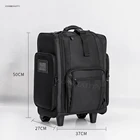Makeup Bag Bag Travel Accessories Trolley Case Folding Trolley Case Large Storage Travel Folding Makeup Rolling Bag