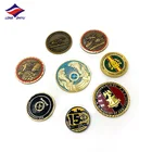 Longzhiyu 13 years china supplier custom made antique metal coins challenge coin commemorative coin