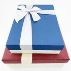 High Quality Bow Tie decoration with Ribbon Gift Packaging cardboard For Birthday Luxury Paper Box