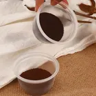 Reusable compatible food grade plastic reusable coffee pods empty nespresso coffee capsules k cup coffee pod