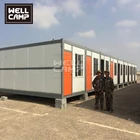Labor Labour Middle East Prefab Labor Camp/ Labour Camp For Worker Dormitory And Canteen