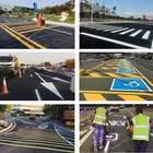 Thermoplastic Coatings Paint Road Marking Paint White and yellow