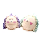 manufacturer NEW DESIGN TPR big soft hairy ball hedgehog sensory toy cute animal spiky stress ball squeeze bead ball