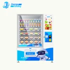 Zoomgu automatic salad vending machine with card reader