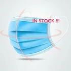 3 ply earloop face mask surgical medical blue mask with color box packing