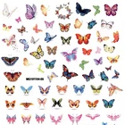 Nail Art Sticker Nail Adhesive 20 Designs Manicure Japanese Colorful Butterfly Adhesive Nail Art Sticker