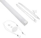 Light Emergency 8ft Office Lighting 60w Linear Led Batten Light With Emergency