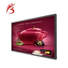 50 inch large advertising lcd screens hotel tv advertising interactive touch screen