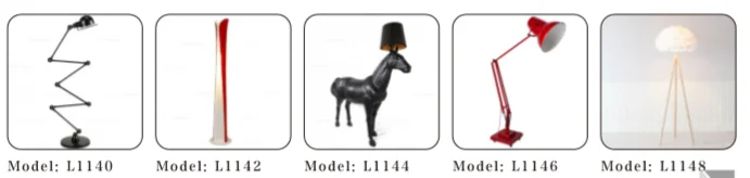 Nordic post modern hotel project floor lamp individual art simple living room designer standing floor lamp