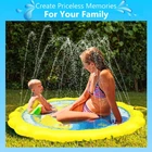 Outdoor Toys Hot Sale Sprinkle And Splash Play Mat Inflatable Outdoor Sprinkler Pad Water Toys Wading Pool For Girl Boy