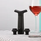 Wine Silicone Stopper Eco Friendly Wine Saver Custom Vacuum Pump 2 Silicone Wine Bottle Stopper