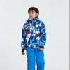 Custom 2019 hot seller boys and girls color waterproof snow jacket a children's ski jacket