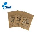 Custom Printed 60gsm Kraft/PE/AL/LDPE 3-seal Pouch