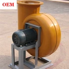 OEM Industrial Explosion-proof Fiberglass High Pressure FRP Exhaust Ventilation Centrifugal Blower Fan