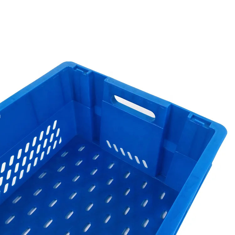 High Quality Large Capacity Collapsible Plastic Storage Crates for Sale factory