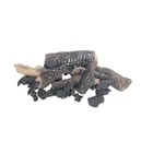 Fireplace Logs Fireplace Logs Fireplace Accessories Fire Logs 10 Pcs Set Fireplace Decoration