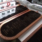 3D Hanging Hotel Restaurant Stainless Steel Electric Plating Sign Board