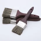 High grade quality perfect brush factory rubber handle good prices paint brushes