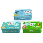 High Quality Custom flash memory card game with paper deck box Memory card Math Kid Adult