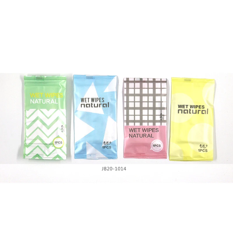 Individual pack restaurant wet wipes single wet tissue accept oem