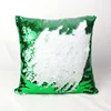Custom Blank Sublimation Two Sided Sequin Pillow Case Home Decorative Magic Cushion Pillow