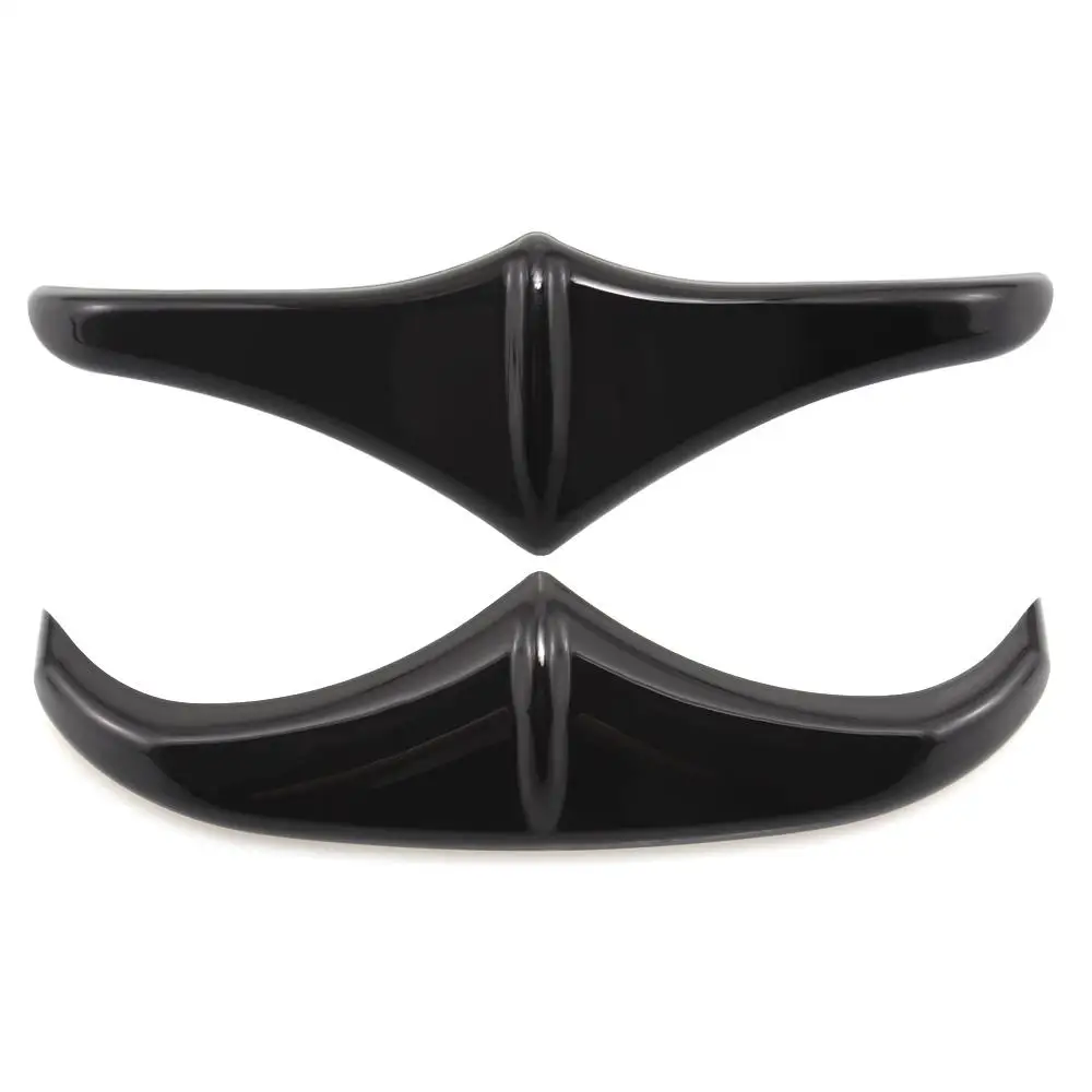 Moto Front Fender Leading Trailing Edge Accent Tip For Harley FLD Touring Glide CVO EFI Trike 1998-2019 Fairing Trim Cover