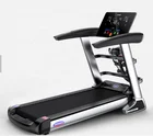 2HP motorized folding walking treadmill machine with big screen