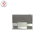 German design conceal screws wall to glass frameless brass shower hinge