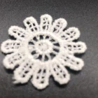 Lace French Lace New Fashionable Designer Embroider 3d Flower Lace Applique Fabric French