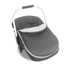 Portable Baby Product Polar Fleece Black Nursing Cover Car Seat Canopy Car Seat Cover