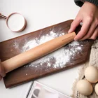 high quality wooden french embossed rolling pin for baking