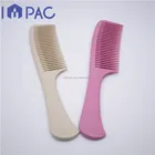 Custom logo plastic custom salon hair cutting comb for hotel use